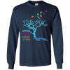 Image of Chemises autisme - Ruban de sensibilisation à l’autisme T-shirts Maman/ Papa / Kid