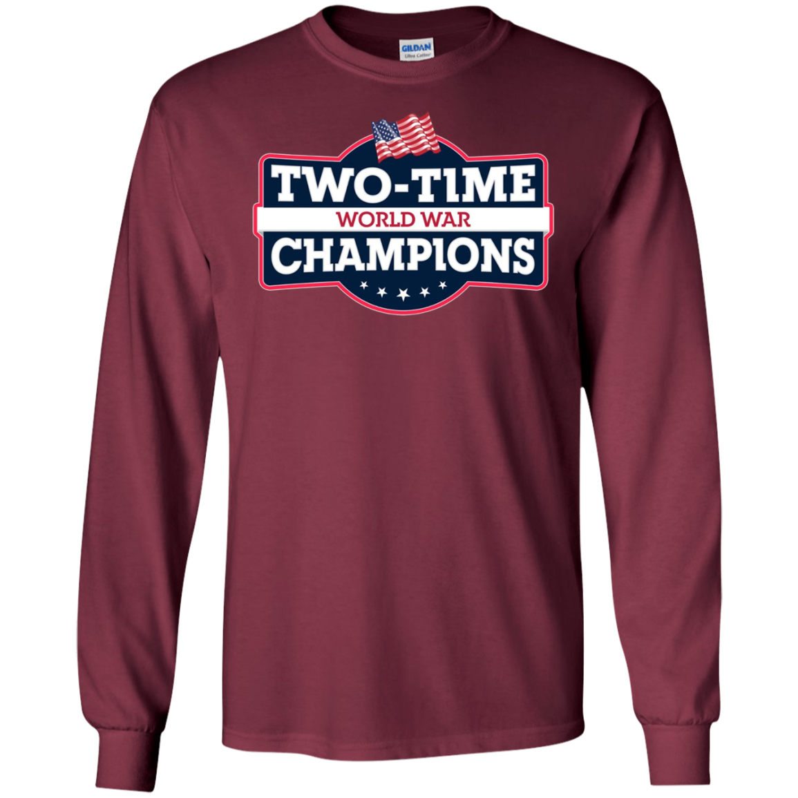 4th Of July Two-Time World War Champs T-Shirt