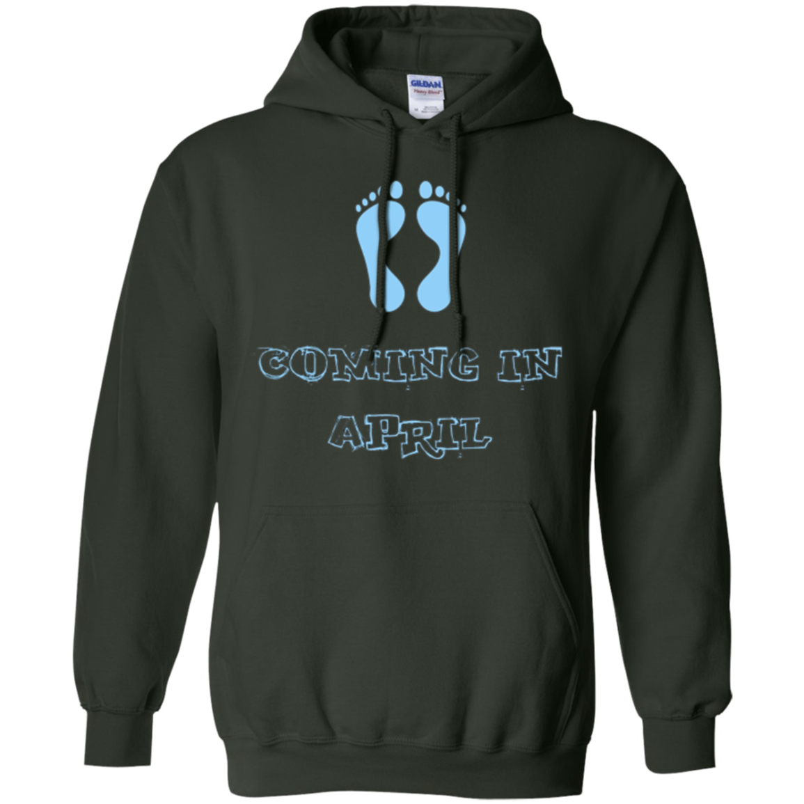 April Due Date Pregnancy Announcement T-Shirt