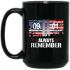 Image of Always Remember 9/11 Memorial USA Flag Patriot Day Tee