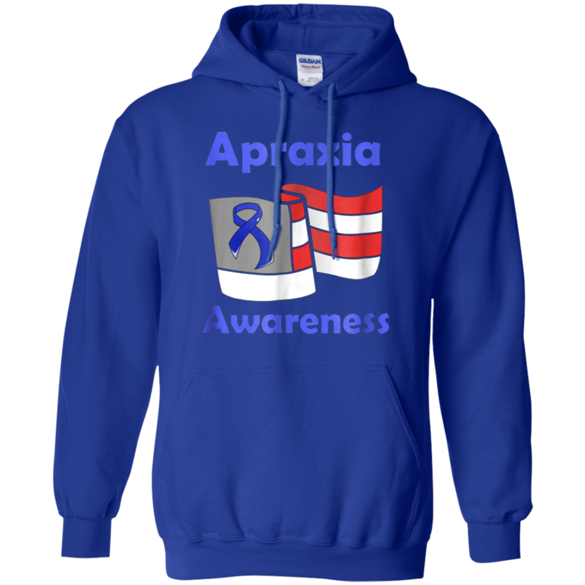 Apraxia Awareness American Flag T shirt