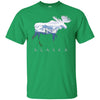 Image of Alaska Day Moose Snowy Mountain Shirt