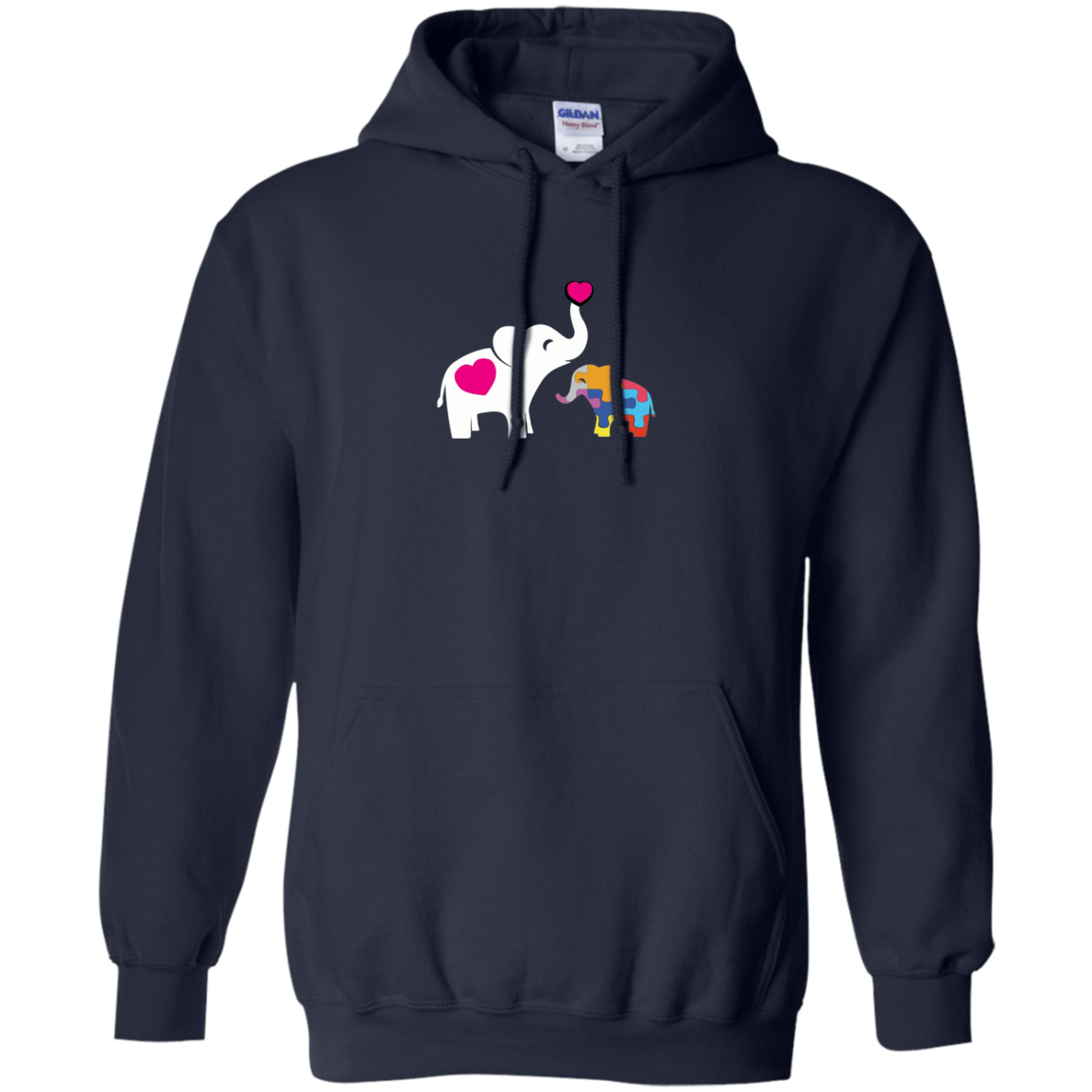 Autism Elephant Awareness Longsleeve Shirt