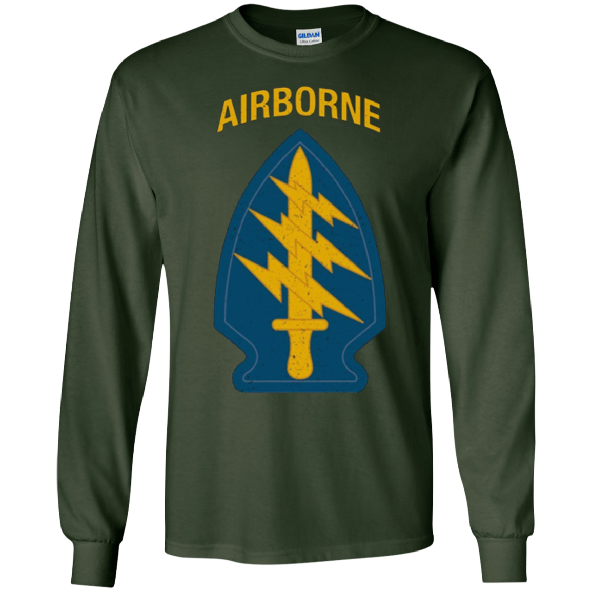 Army Airborne Special Forces Shirt Vintage Tee