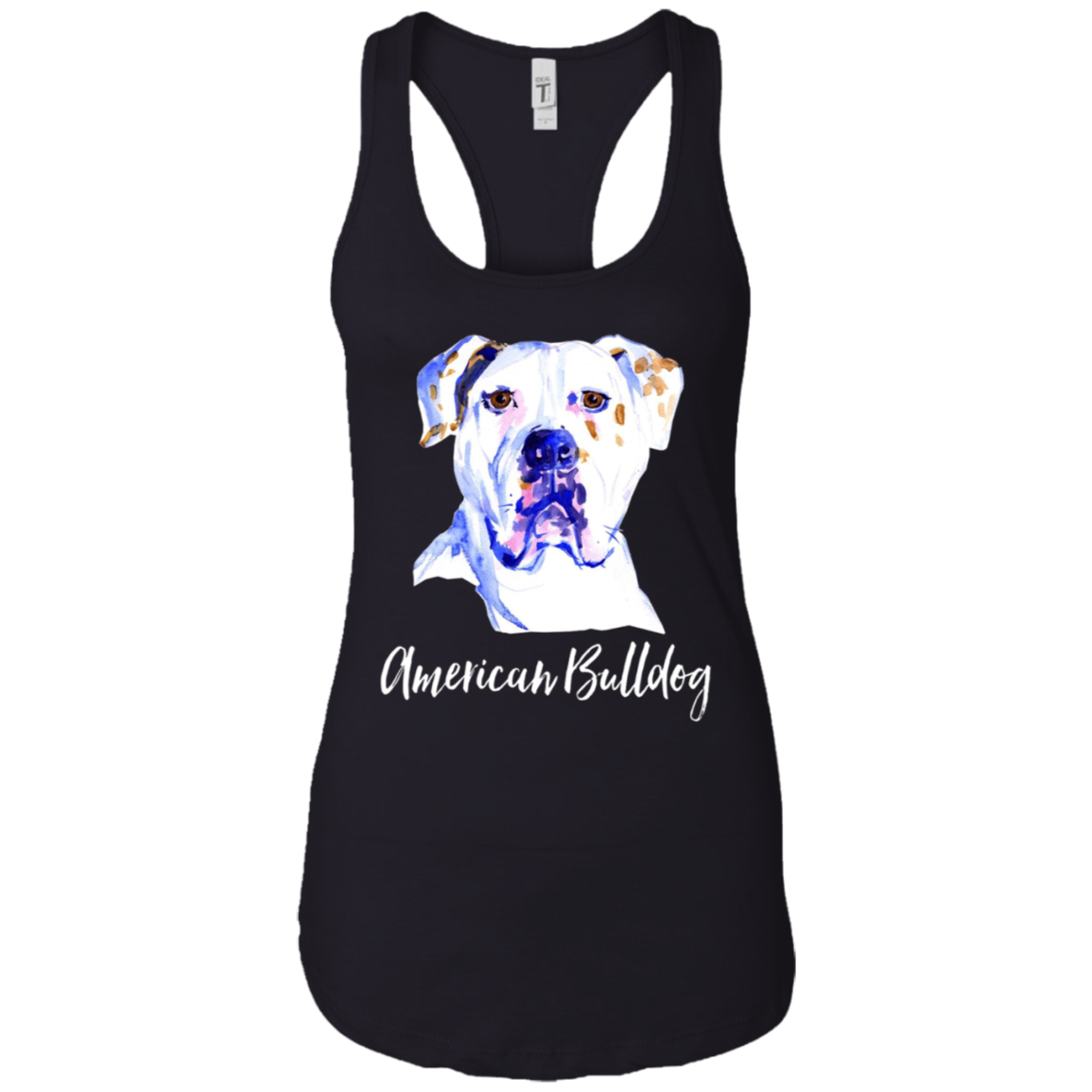 American Bulldog Dog T-Shirt Dog Lover Gift Bull Dog