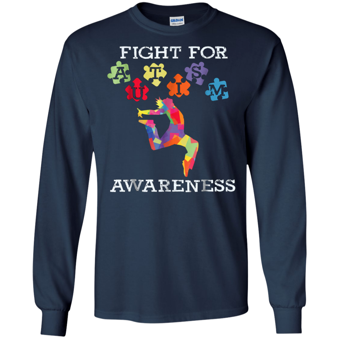 autistic awareness Tshirt - kids puzzel aspergers wear
