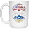 Image of American Grown With UKRAINIAN Roots Tee Shirt