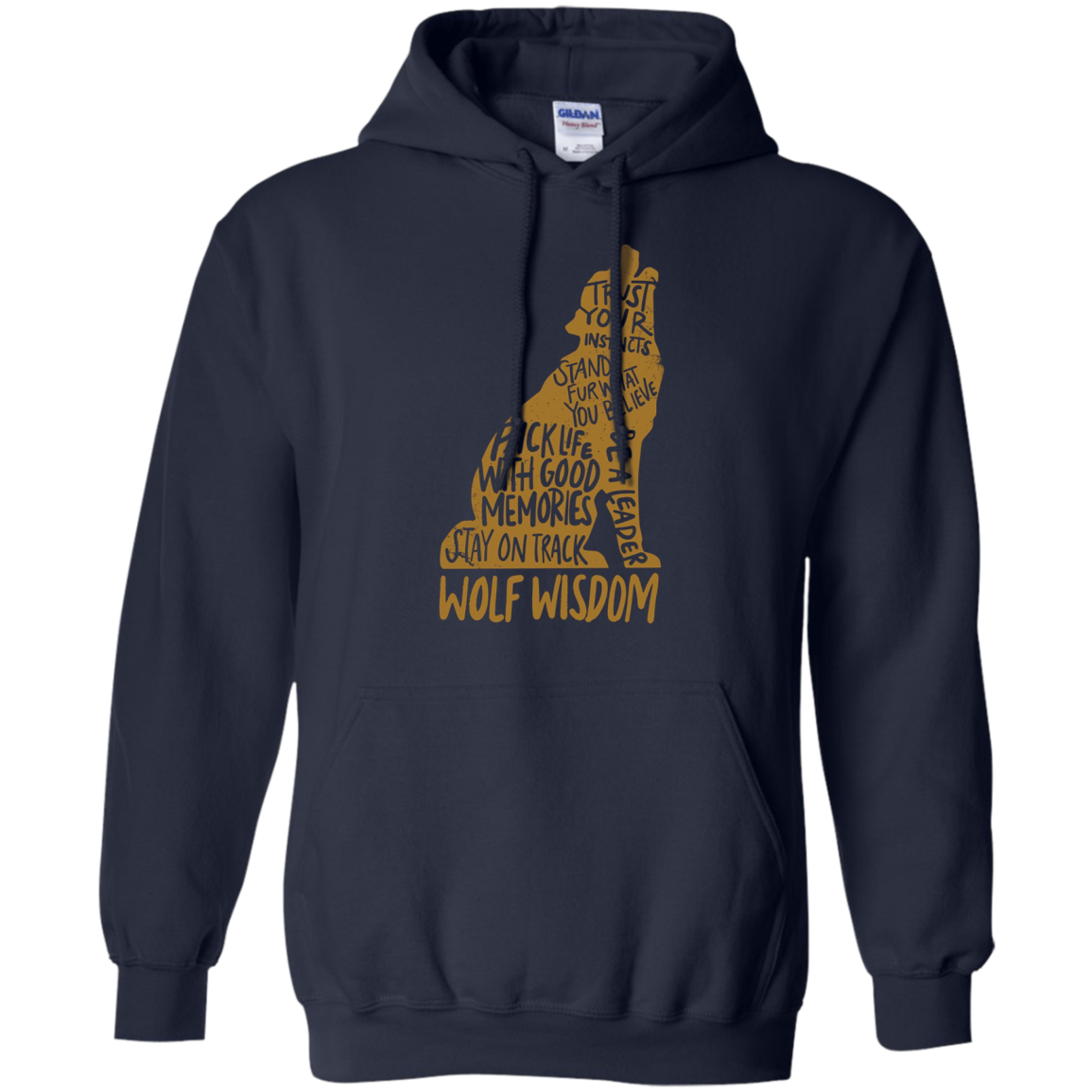 Wolf Wisdom T-shirt - Wolf Lovers Tshirt