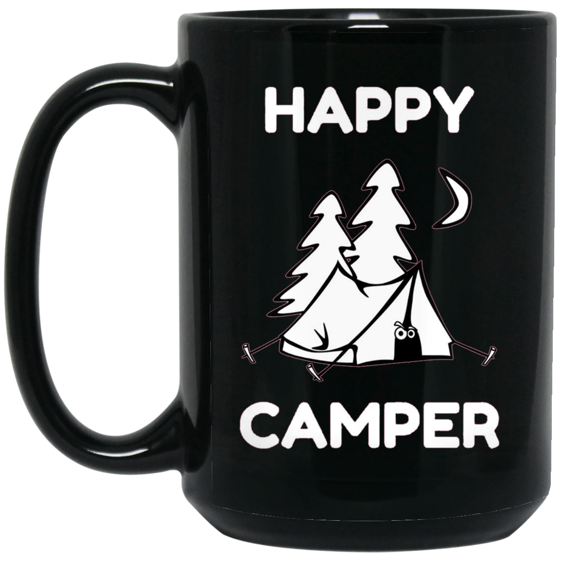 Funny Happy Camper Shirt for Kids, Men, Women, Toddler