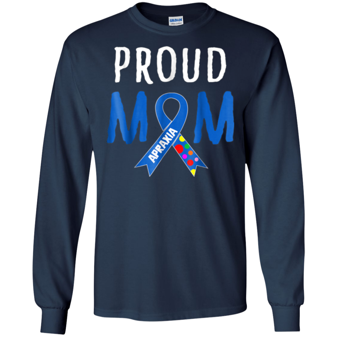 Apraxia Awareness T-shirt Mom Gift Apraxia Ribbon Shirt