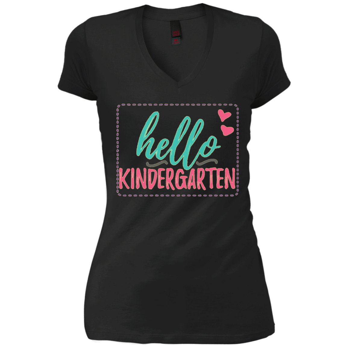 "Hello Kindergarten" Shirt for Kindergarten Girls, Teachers