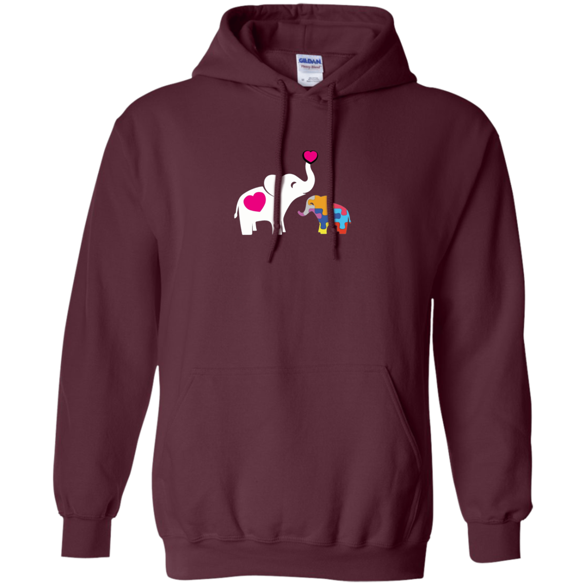 Autism Elephant Awareness Longsleeve Shirt