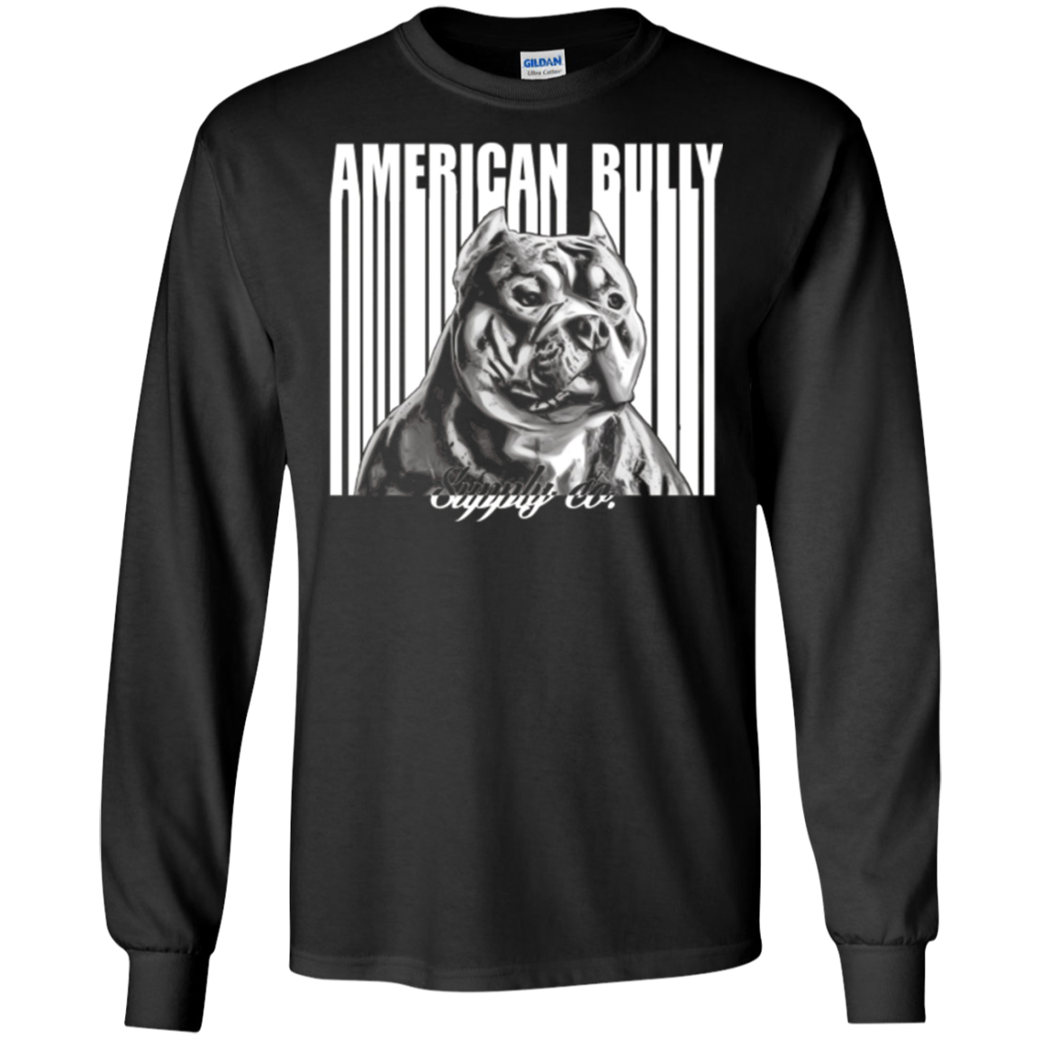 American Bully Lucky Luciano Barcode Pit Bull shirt