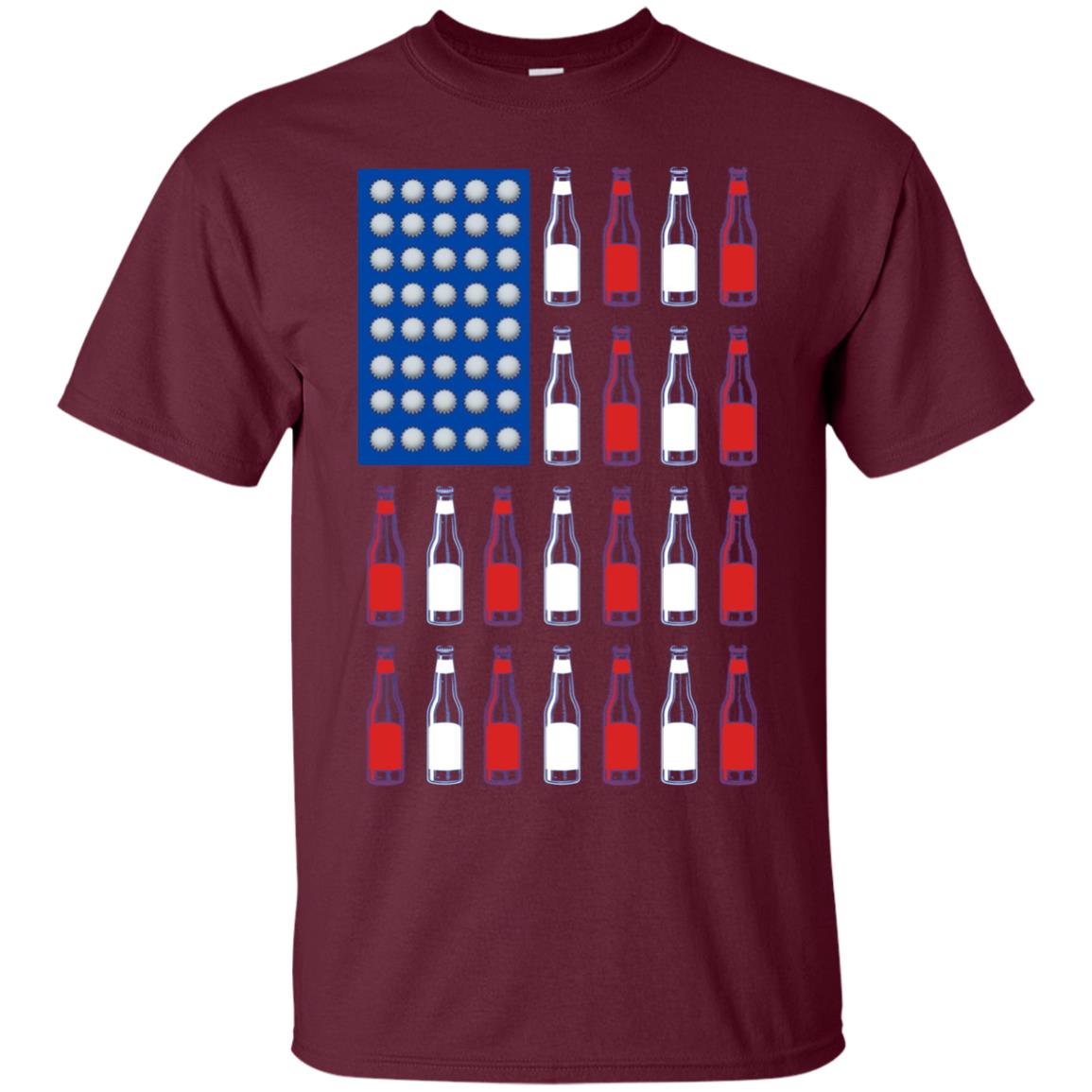 American Beer Pong Flag 4th of July Drinking Long Sleeve