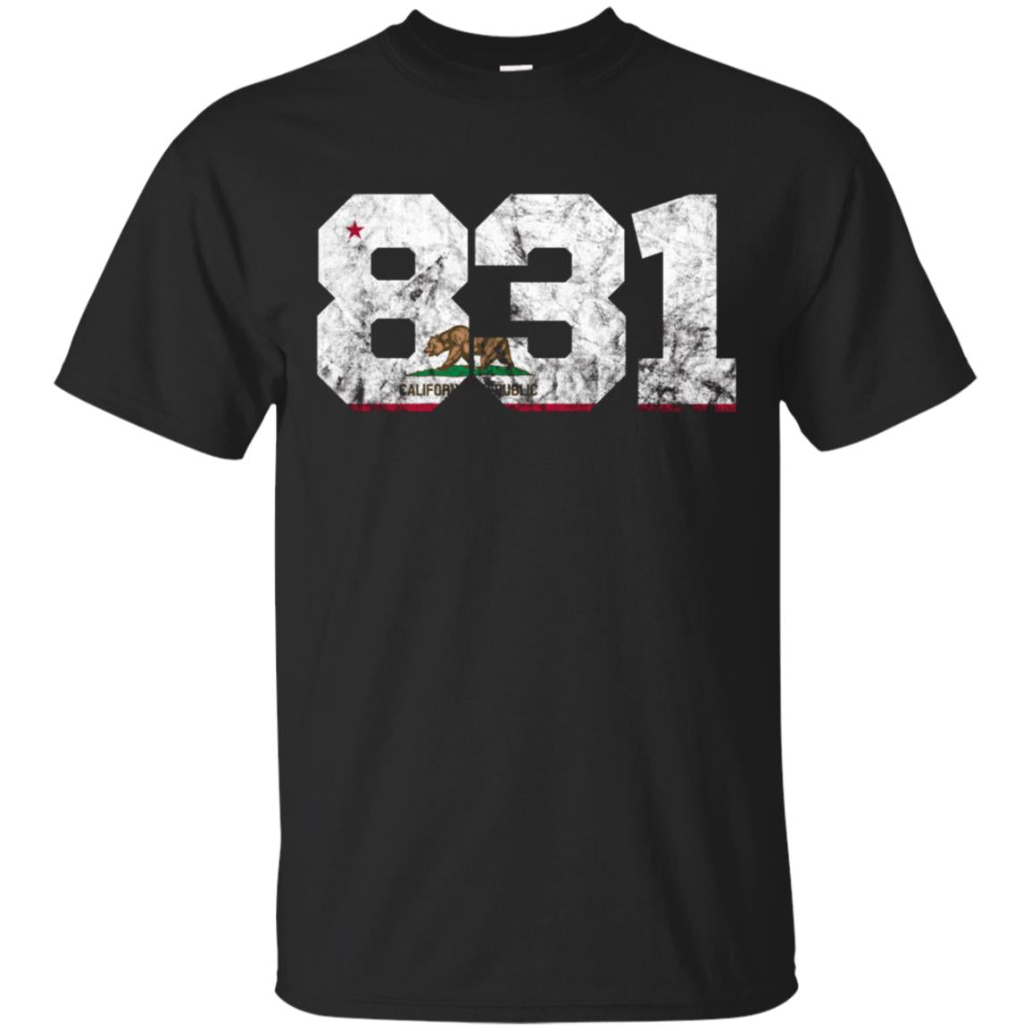 Area Code 831 shirt - Monterey California t-shirt