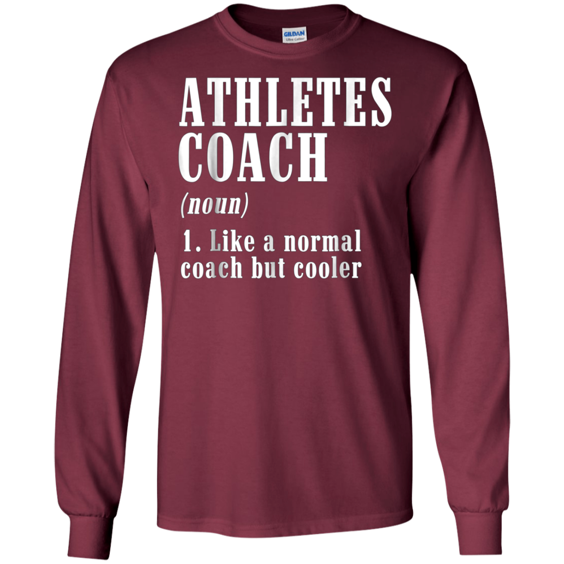 Athletes Coach Funny Definition T-Shirt Trainer Gift Tee