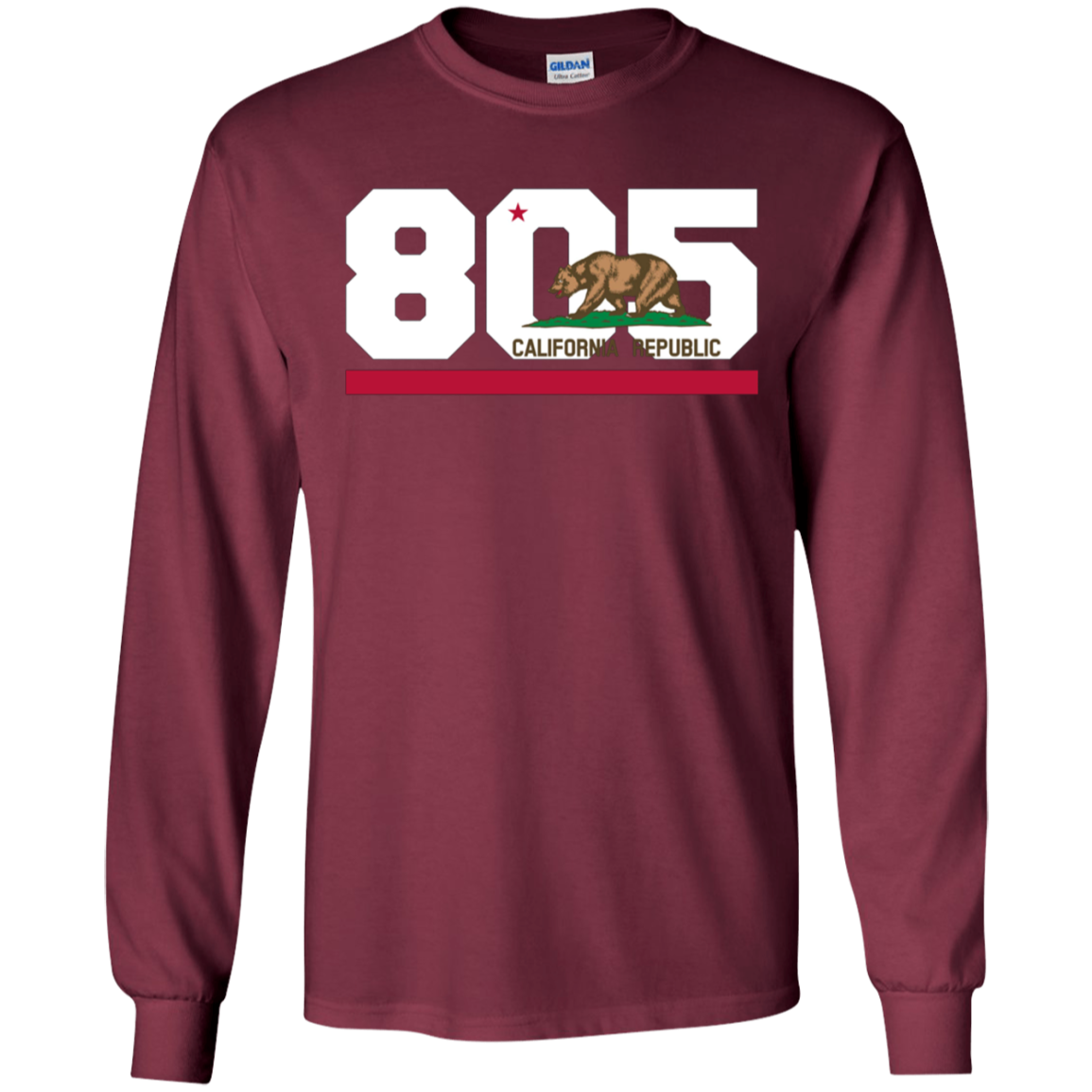 Area Code 805 shirt - Santa Barbara California tshirt