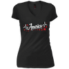Image of America Heartbeat Red Shirt Fourth of July Outfit Stars