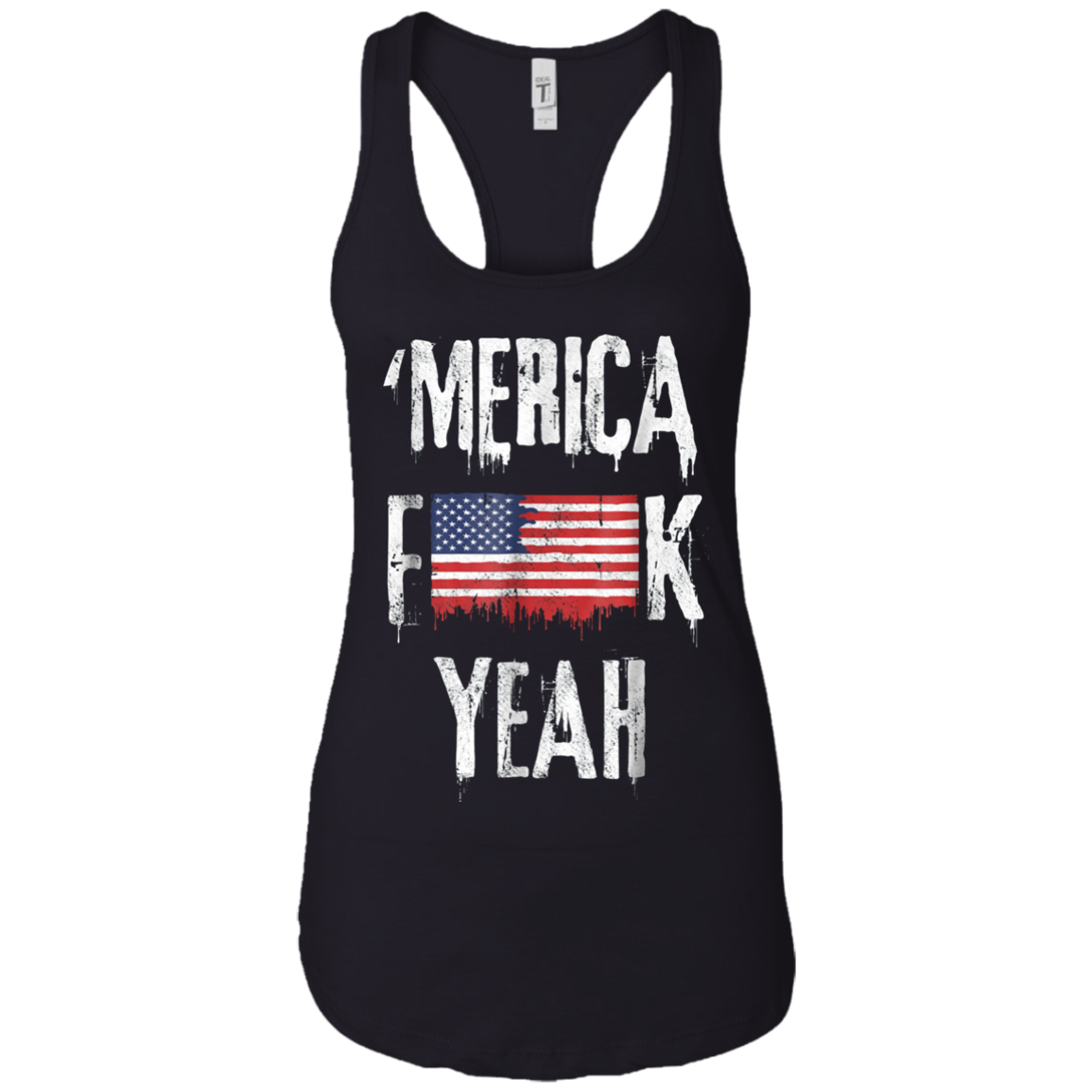 'Merica Yeah T-Shirt USA Flag 4th July American Patriotic US