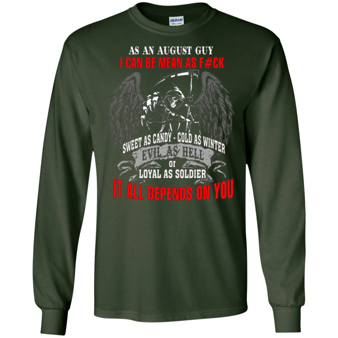 as a august guy t-shirt