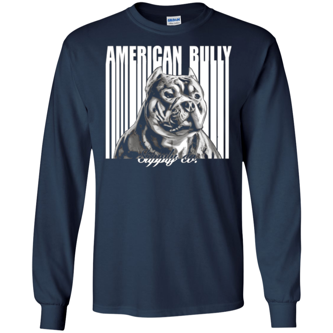 American Bully Lucky Luciano Barcode Pit Bull shirt