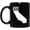 Image of Area Code Local California 805 San Luis Obispo Ventura Tee