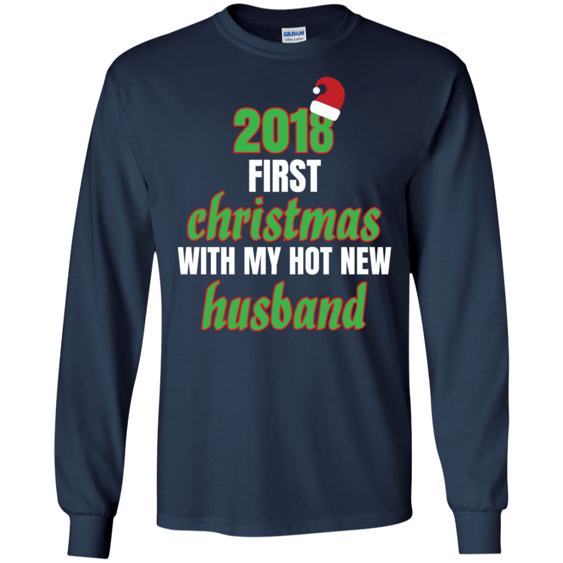 Christmas With My Hot New Husband X-Mas Shirt