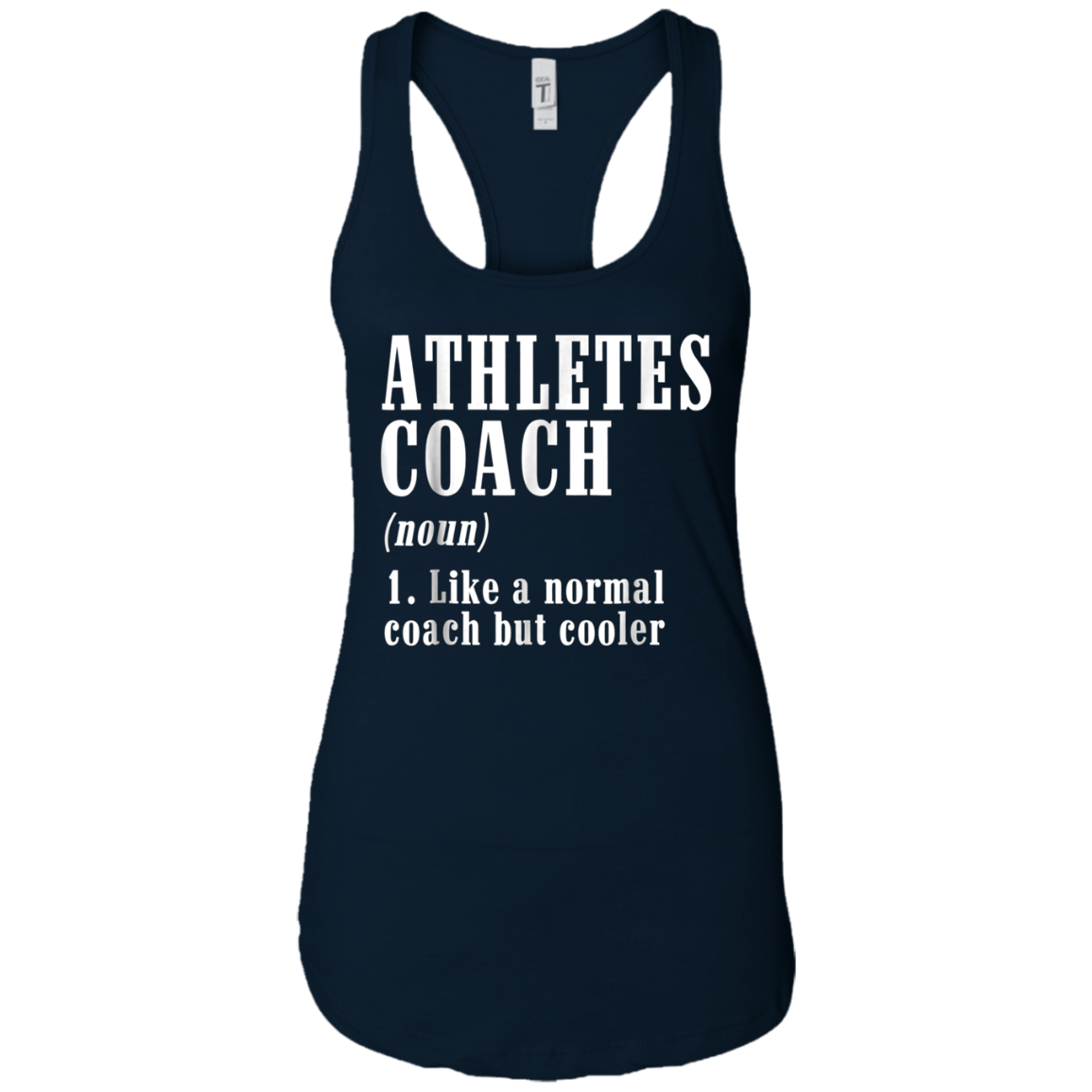 Athletes Coach Funny Definition T-Shirt Trainer Gift Tee