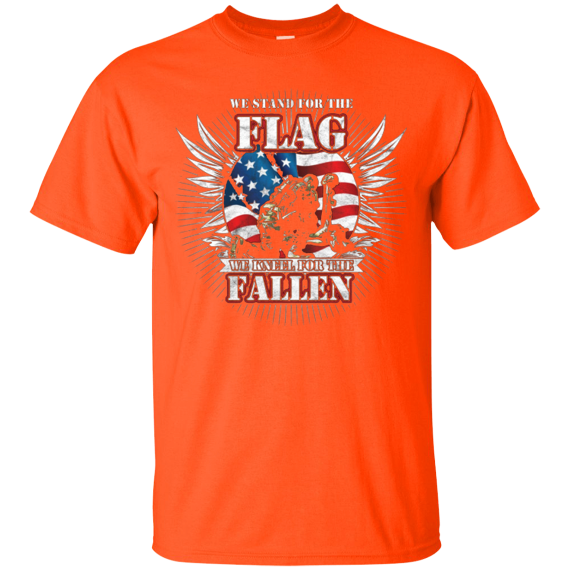 'We Stand For The Flag, We Kneel For The Fallen' Shirt
