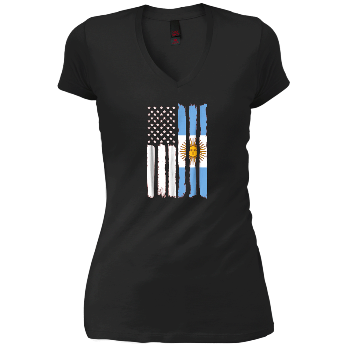 American Argentinian Patriotic Flag T-shirt