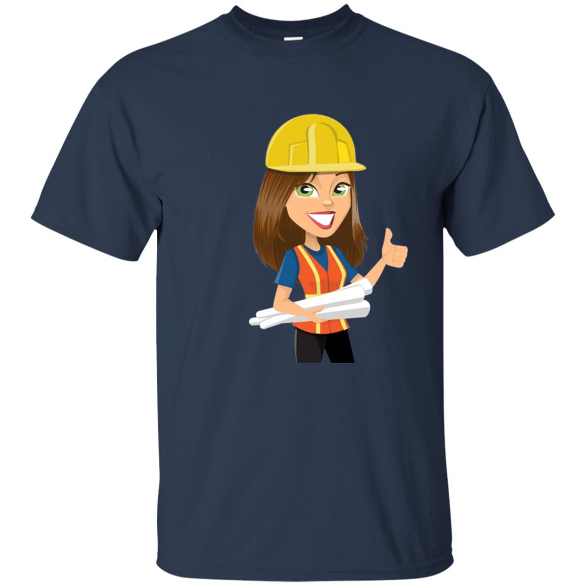 Woman Architect Shirt Contractor Construction T-Shirt
