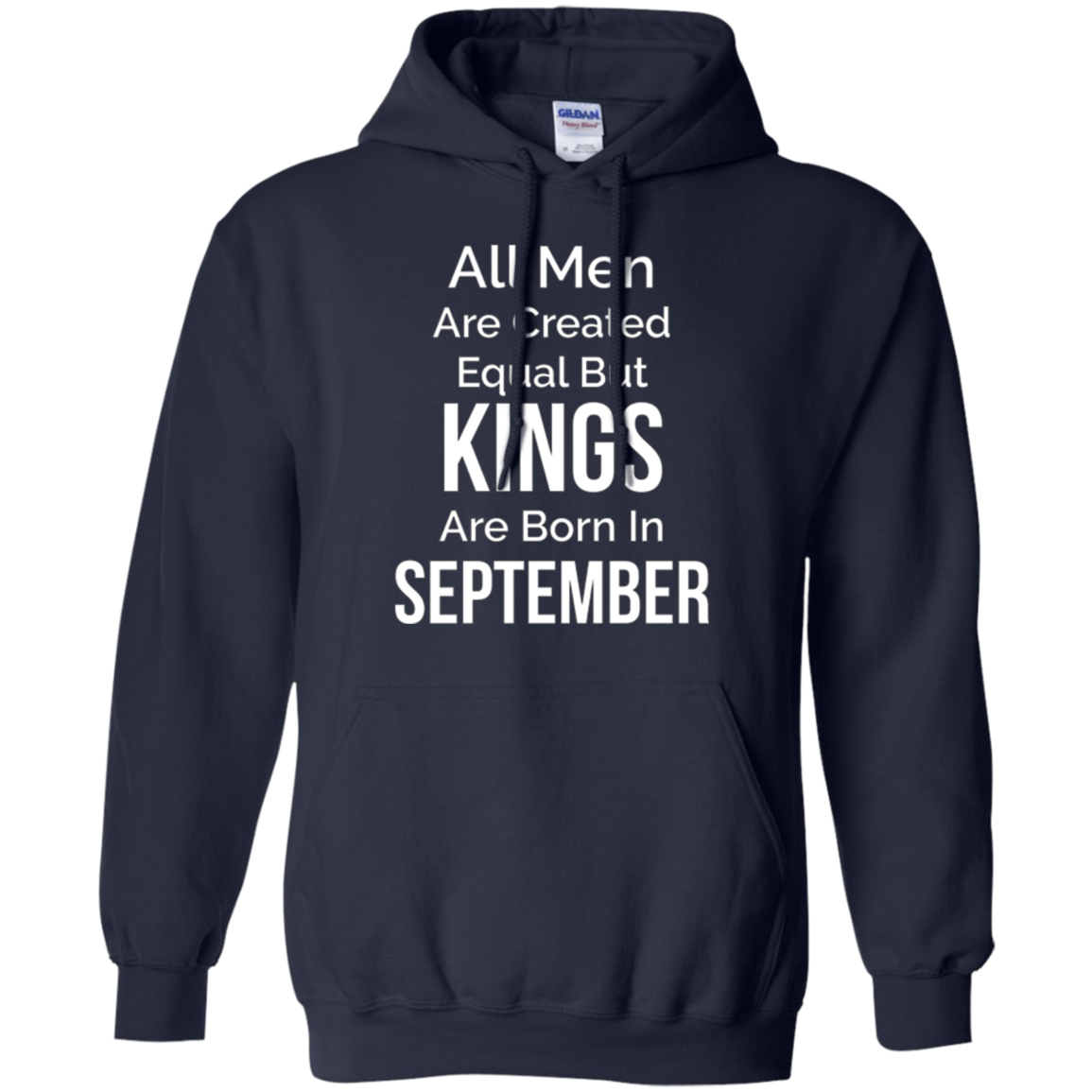 All Men Created Equal Kings Born September Tshirt Gift Funny