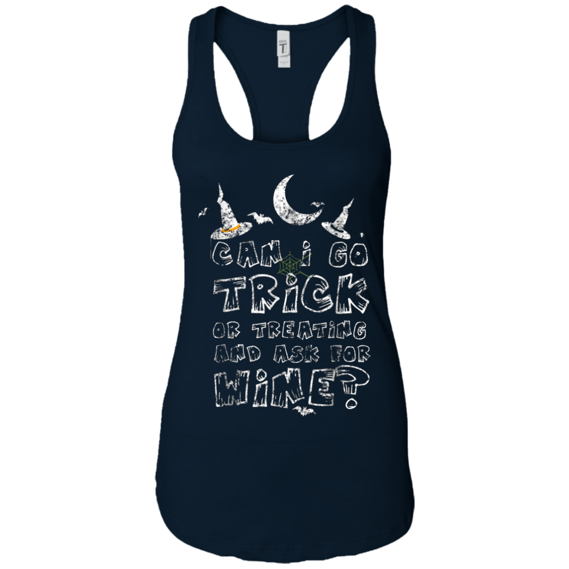 Adult Trick Or Treating For Wine Weathered T-Shirt