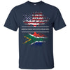Image of American Grown With South African Roots T-Shirt South Africa