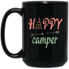 Image of Arrow Happy Camper TShirt - Funny Camping Shirt