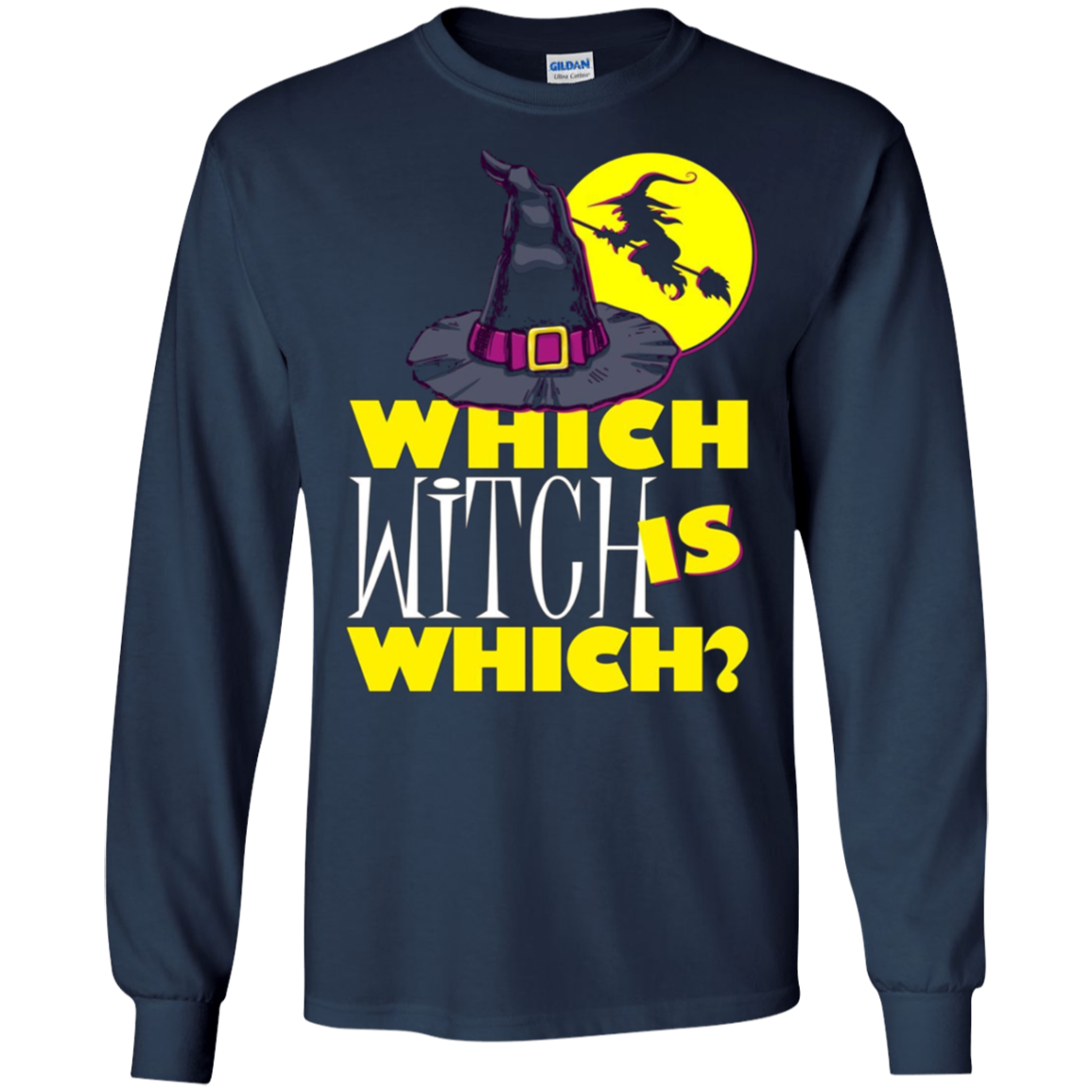 Funny Halloween T-Shirt Which Witch Is Which. Teacher Gift.