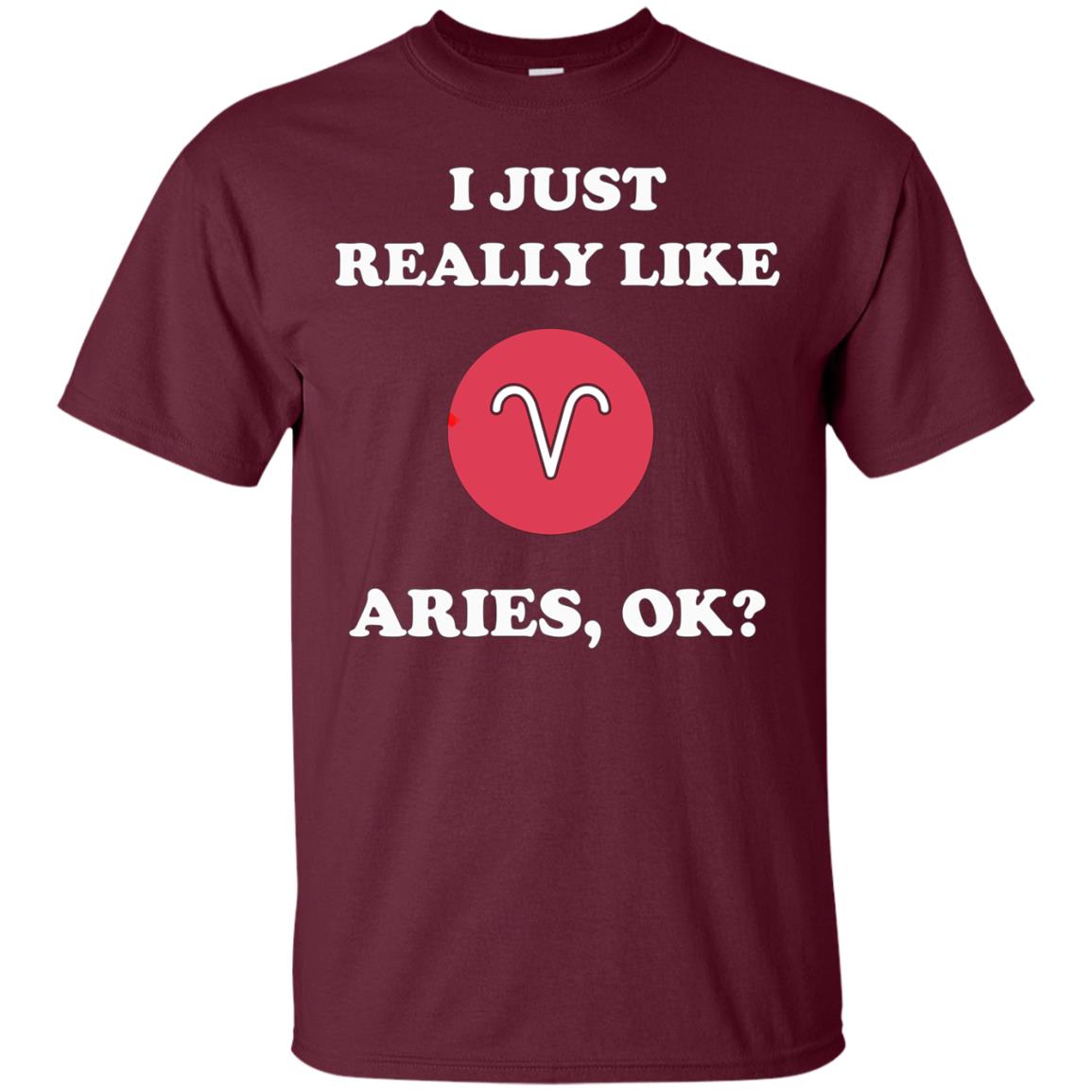 Aries Zodiac T-Shirt Funny Saying Shirts for Men Women Gift