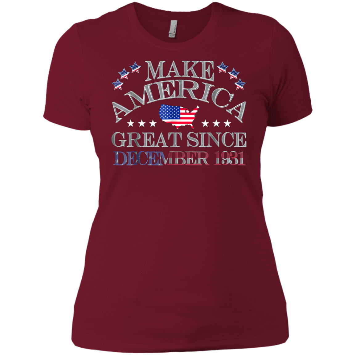 America - Make America Great Since December 1931 87th Birthd