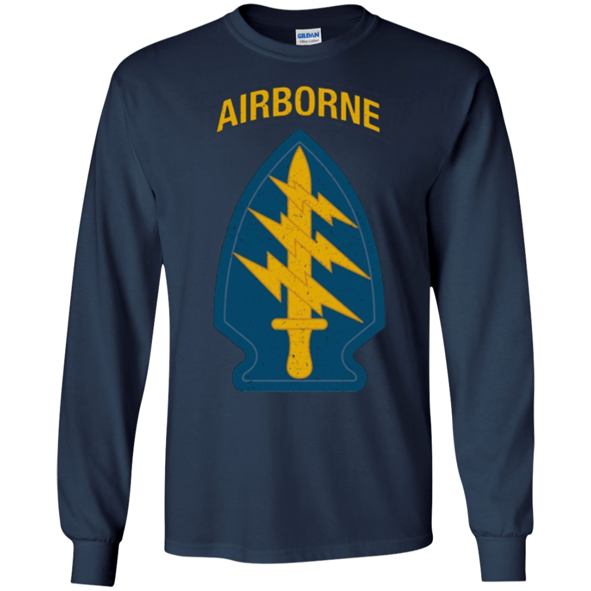 Army Airborne Special Forces Shirt Vintage Tee