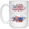 Image of American Grown With Slovak Roots T-Shirt Slovakia Tee