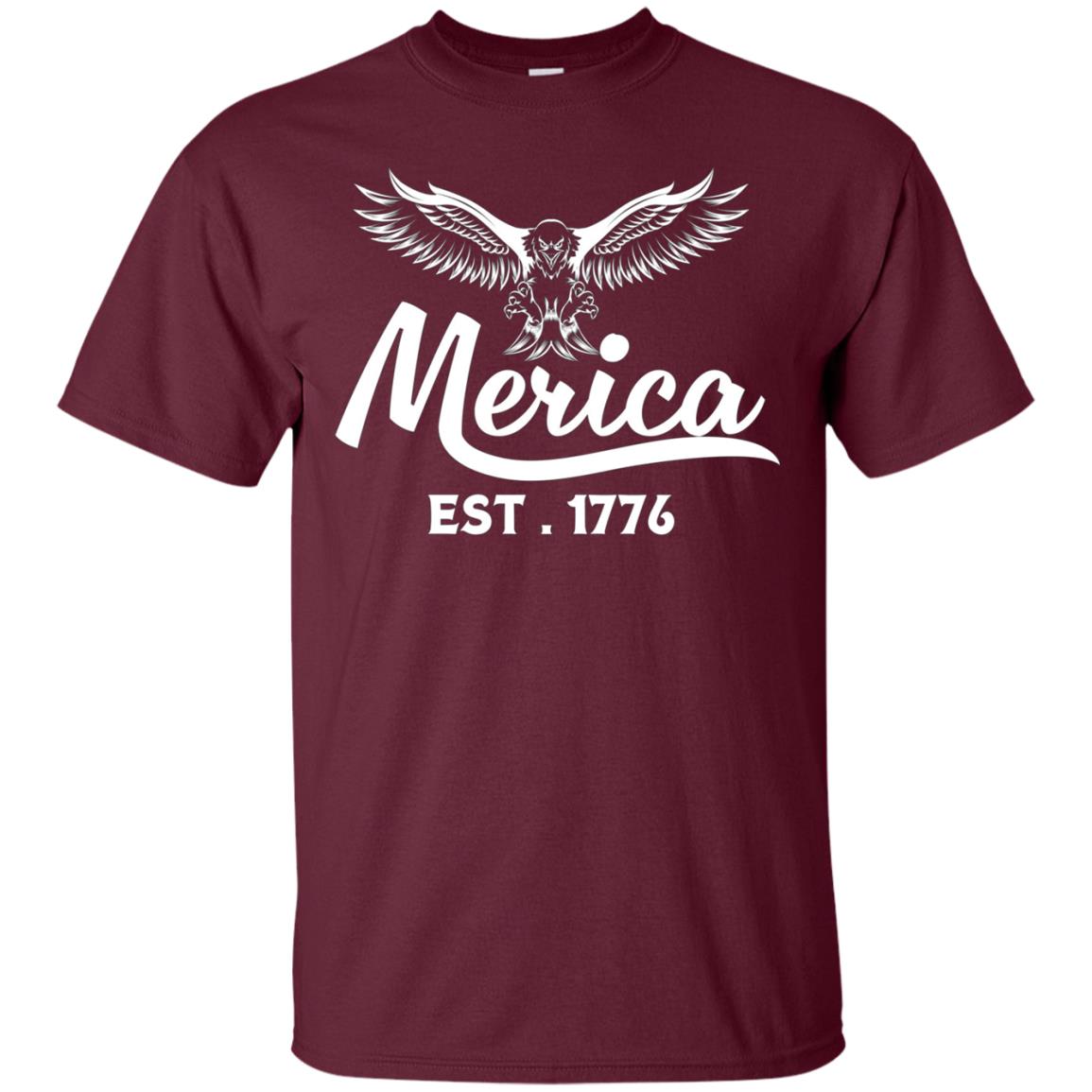 America 1776 - 4th of July Patriotic America USA Shirt LS