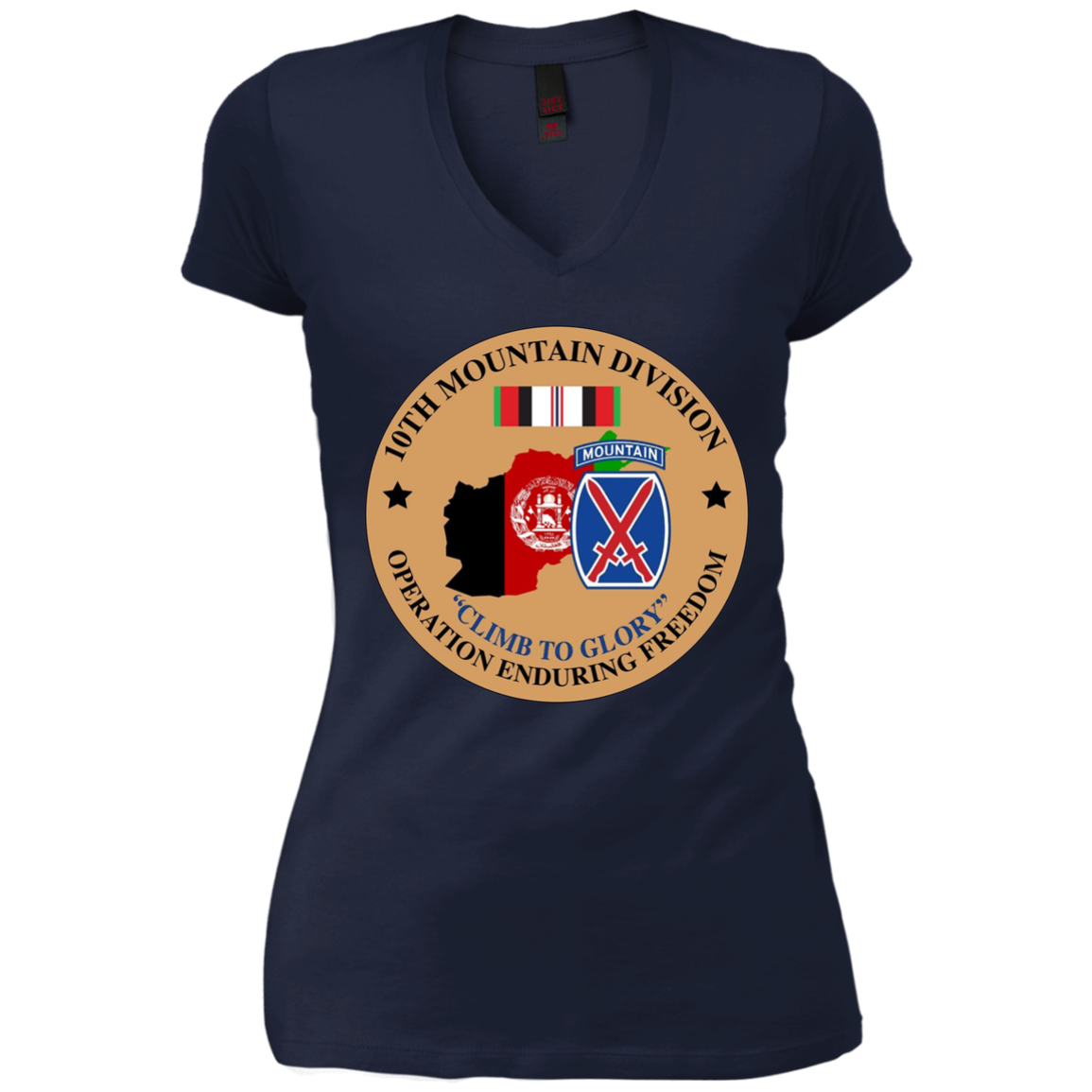 10th Mountain Division Afghan War Veteran Shirt