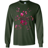 Image of Aphrodite Rehab Bobcat Paw Print Long Sleeve T-shirt
