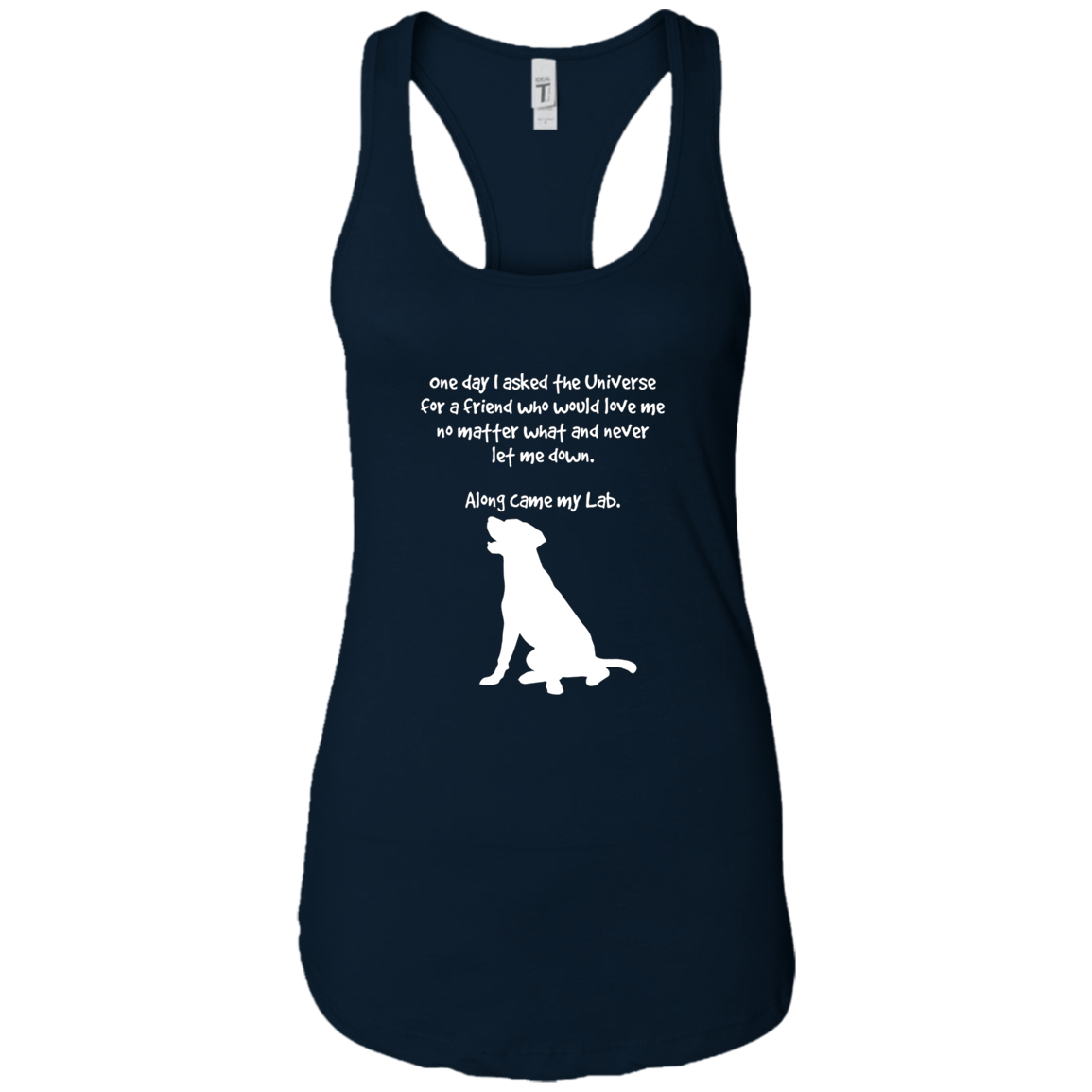 Along Came My Lab Long Sleeve T-Shirt For Dog Lovers