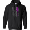 Image of T-shirt Alzheimer, Chemise Grunge drapeau américain
