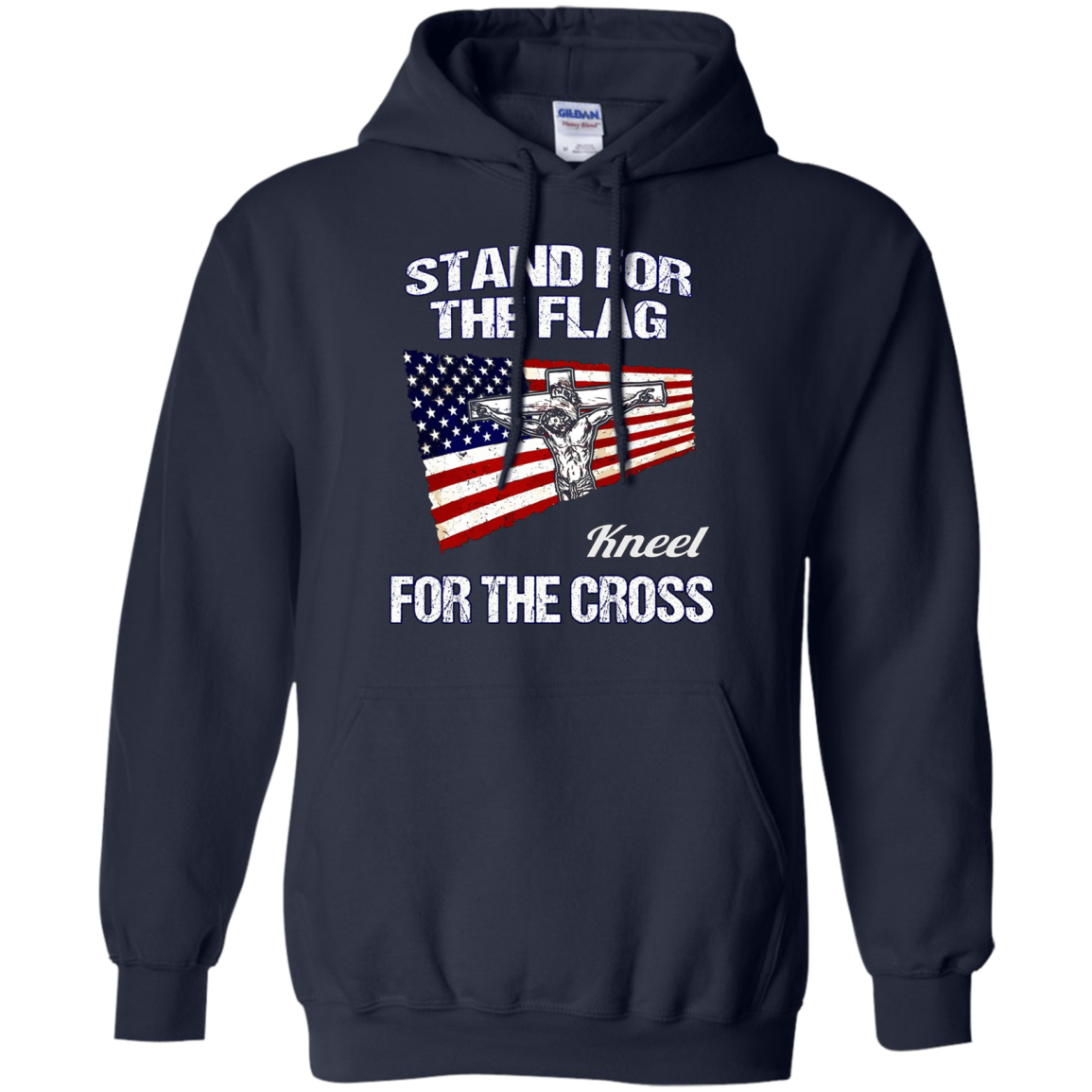 America Stand for the Flag USA Patriotic Christian Tee Shirt