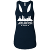Image of Atlanta Georgia Skyline Retro Style T-Shirt