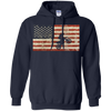 Image of American Flag Motocross BMX T-Shirt