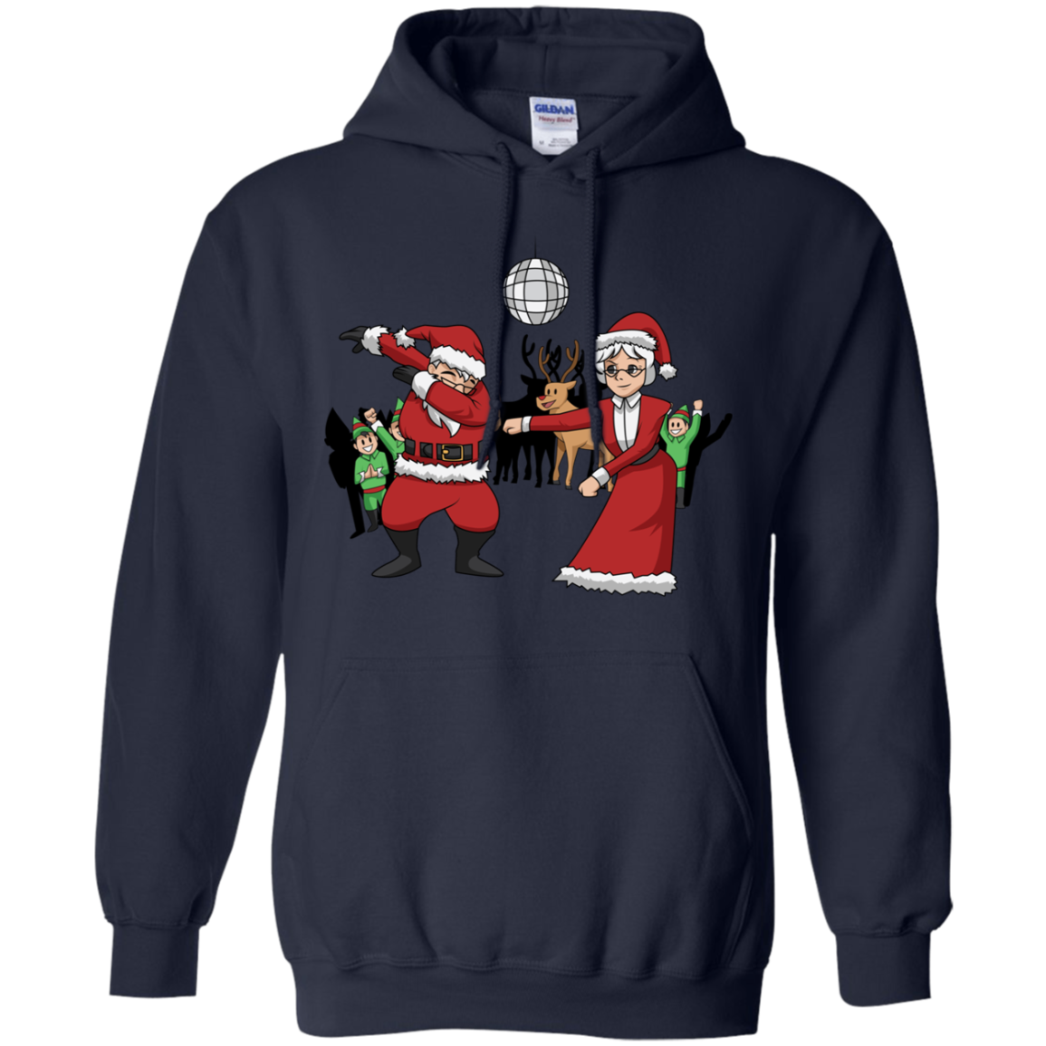 Santa Dabbing Tshirt Mrs. Claus Flossing Shirt