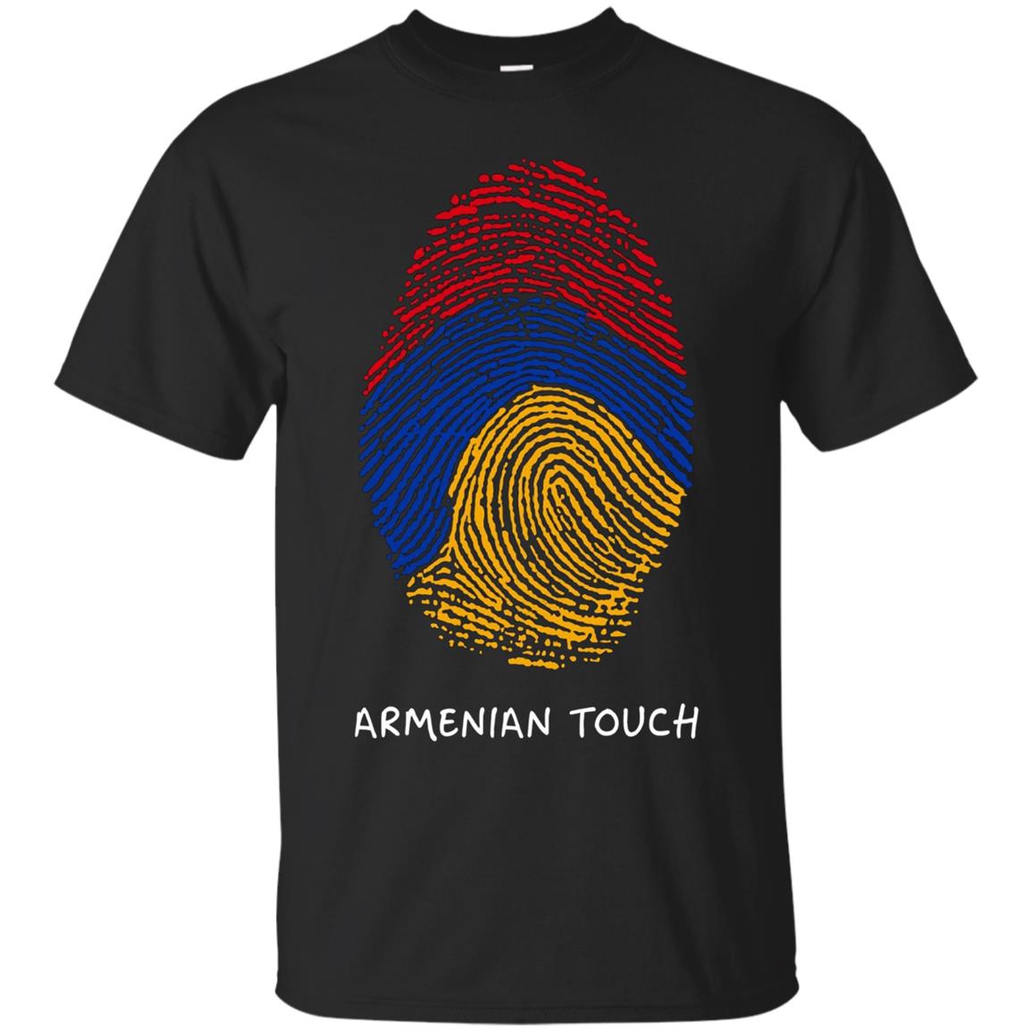 Armenian Flag Fingerprint T-shirt Armenia Flag Shirt